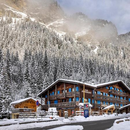 le A by neige et roc Hotell Morzine Eksteriør bilde